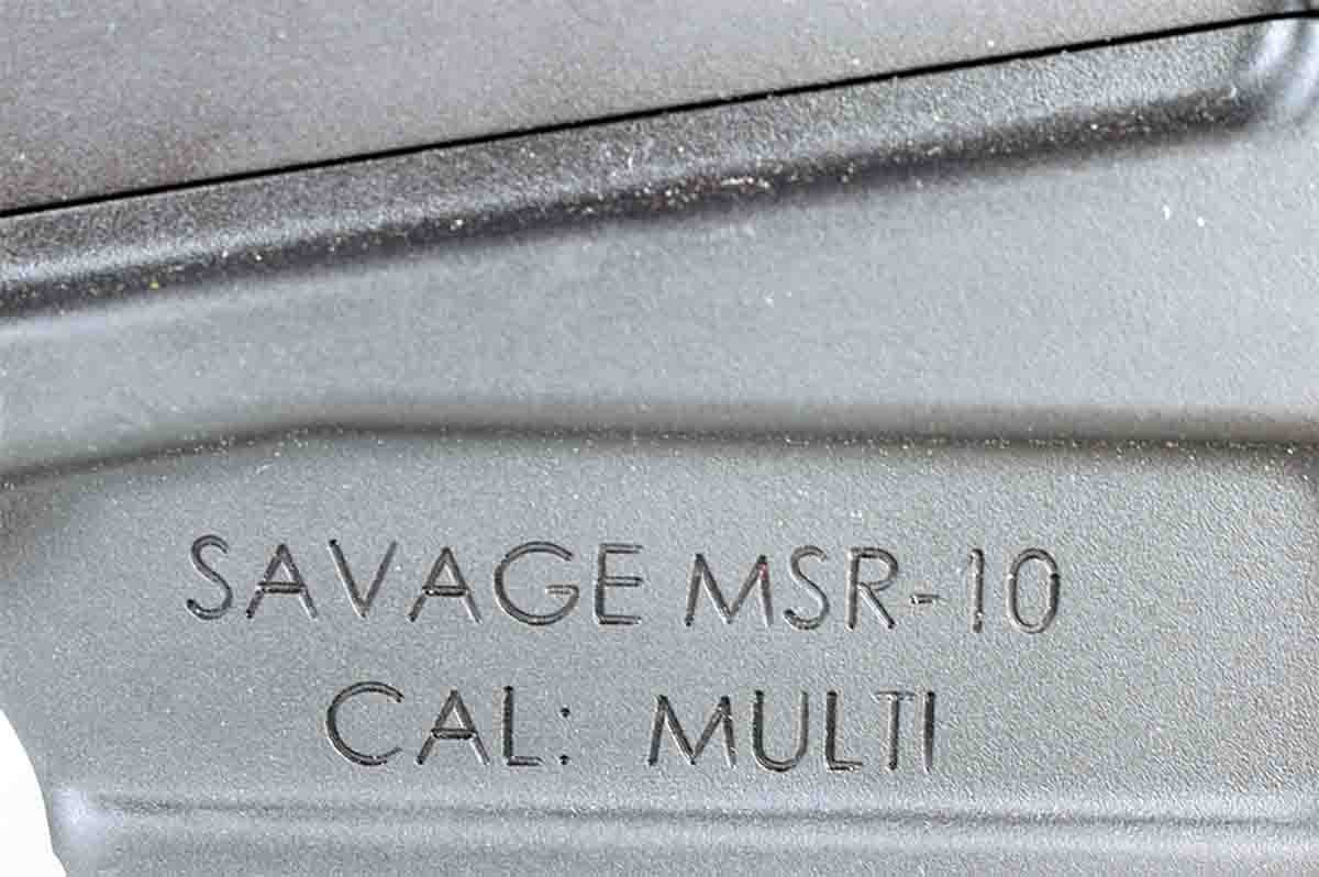 The MSR 10 Hunter is chambered in multiple cartridges, including the 6.5 Creedmoor, .308 Winchester and .338 Federal.